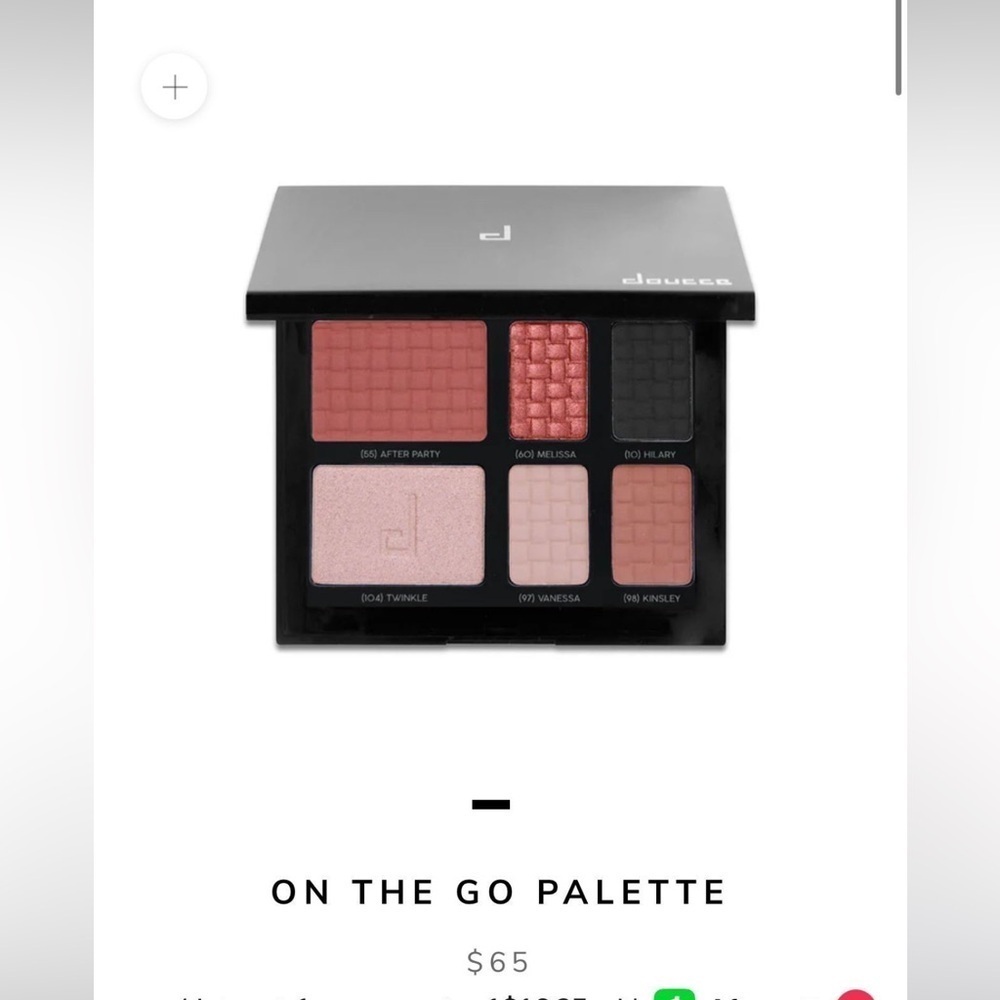 Doucce On The Go Palette SEALED